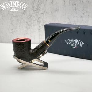 Savinelli Roma 611 Rustic KS 6mm Fishtail Pipe (SAV1455)