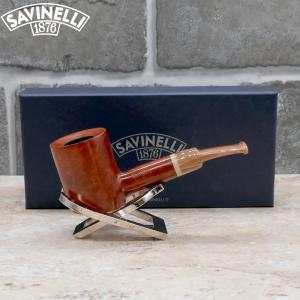 Savinelli Dolomiti 311 Smooth Light Brown 9mm Fishtail Pipe (SAV1507)