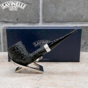 Savinelli Trevi 111 Rusticated 9mm Filter Fishtail Pipe (SAV1511)