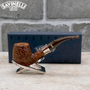 Savinelli Caramella 670 Rustic 6mm Briar Pipe (SAV1519)