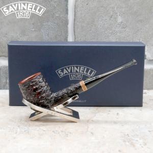 Savinelli Porto Cervo 104 Rustic 6mm Fishtail Pipe (SAV1596)