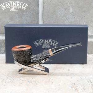 Savinelli Porto Cervo 305 Rustic 6mm Fishtail Pipe (SAV1597)