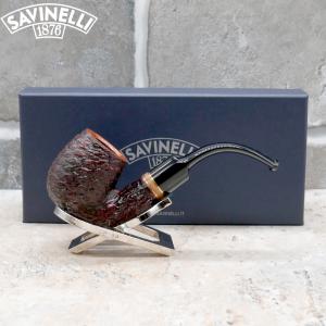 Savinelli Porto Cervo 614 Rustic 6mm Fishtail Pipe (SAV1600)