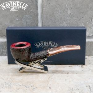 Savinelli Roma 316 Rustic KS 6mm Fishtail Pipe (SAV1614)