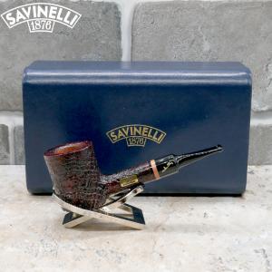 Savinelli 2024 Collection Sandblasted 6mm Fishtail Pipe (SAV1617)