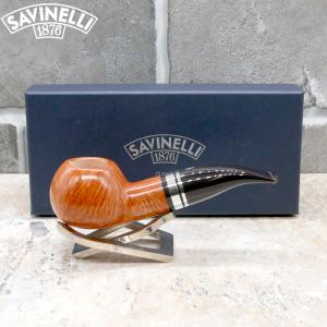 Savinelli Minerva 320 Smooth Natural 6mm Fishtail Pipe (SAV1631)