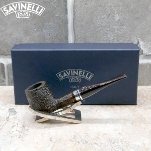 Savinelli Minerva 106 Rustic Brown 6mm Fishtail Pipe (SAV1634)