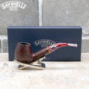 Savinelli Vigna 670 Rustic Bent 6mm Fishtail Pipe (SAV1636)