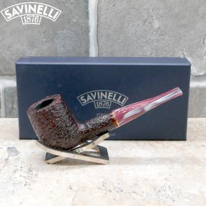 Savinelli Vigna 141 Rustic Straight 6mm Fishtail Pipe (SAV1642)