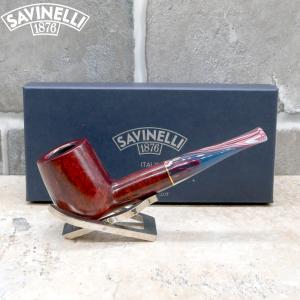 Savinelli Vigna 141 Smooth Straight 6mm Fishtail Pipe (SAV1645)