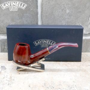 Savinelli Vigna 670 Smooth Bent 6mm Fishtail Pipe (SAV1648)