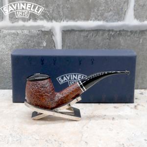 Savinelli Monsieur Sandblast 626 KS 9 mm Filter Fishtail Pipe (SAV1674)