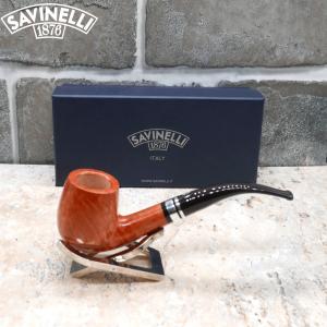 Savinelli Minerva 606 Smooth Natural 6mm Fishtail Pipe (SAV1710)