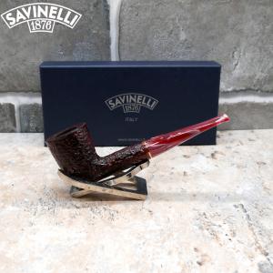 Savinelli Vigna 409 Rustic Straight 6mm Fishtail Pipe (SAV1729)