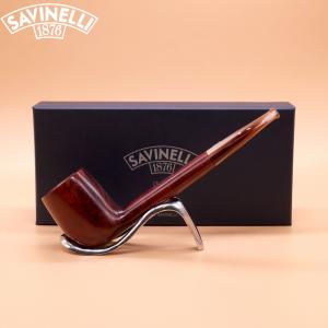 Savinelli Esploratore 803 Boscaiolo Smooth Straight 3mm Fishtail Pipe (SAV1789) (End of Line)