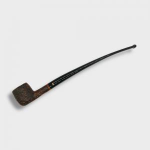 Savinelli Churchwarden 901 Brownblast Bent 6mm Fishtail Pipe (SAV1933)