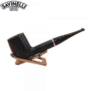 Savinelli Arcobaleno Blue 111 Smooth Straight 9mm Filter Fishtail Pipe (SAV2011)