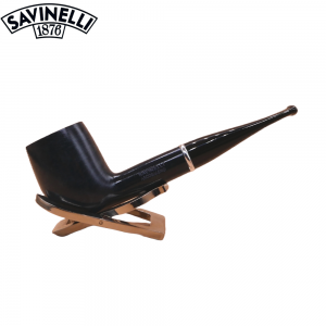 Savinelli Arcobaleno Blue 111 Smooth Straight 9mm Filter Fishtail Pipe (SAV2013)