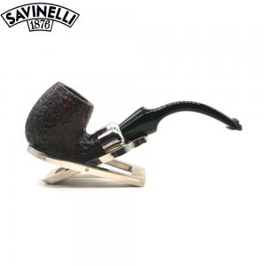 Savinelli Dry System 613 Rustic Dark Brown 6mm Filter Pipe (SAV2035)