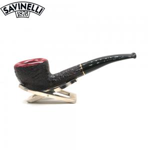 Savinelli Roma 316 Rustic KS 6mm Fishtail Pipe (SAV2037)