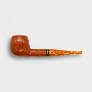 Savinelli Miele 207 Smooth Straight Honey 6mm Filter Fishtail Pipe (SAV2103)