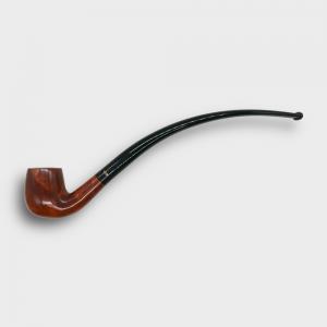 Savinelli Churchwarden 601 Smooth Bent 6mm Fishtail Pipe (SAV2115)