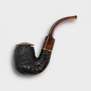 Savinelli Tortuga 614 Rustic Bent 6mm Filter Fishtail Pipe (SAV2129)