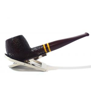 Savinelli Regimental 207 Rustic Dark Brown 6mm Filter Fishtail Pipe (SAV562)