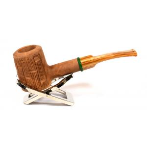 Savinelli Bamboo 310 Rusticated 6mm Fishtail Pipe (SAV692)