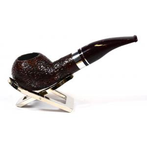 Savinelli Bacco 321 Rustic Dark Brown 6mm Fishtail Pipe (SAV696)