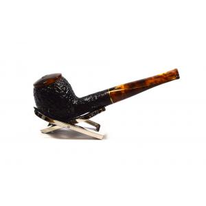 Savinelli Tortuga 207 Rustic Straight 6mm Fishtail Pipe (SAV754)