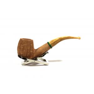 Savinelli Bamboo 602 Rusticated 6mm Fishtail Pipe (SAV839)