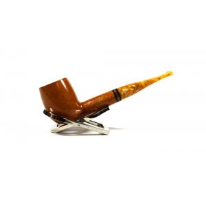 Savinelli Miele 128 Smooth Straight Honey 6mm Filter Fishtail Pipe (SAV869)