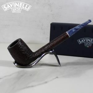 Savinelli Oceano Dark Rustic 804 Straight Billiard 6mm Pipe (SAV901)