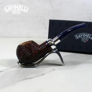 Savinelli Eleganza Brownblast 320 6mm Filter Fishtail Pipe (SAV919)