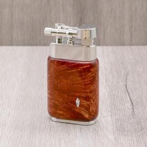 Savinelli Briar Shell Pipe Lighter - Dark Brown