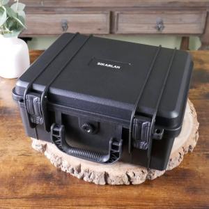 Sikarlan Rugged Structure Travel Humidor - 40 Cigar Capacity