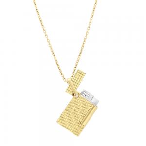 ST Dupont Lighter Necklace - Gold