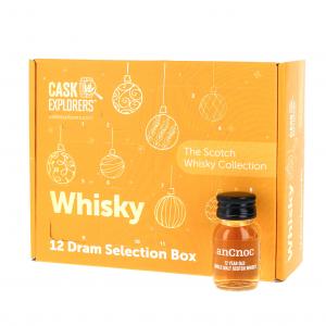 Cask Explorer Whisky 12x3cl Advent Selection Box