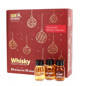Cask Explorer Whisky 25x3cl Red Collection Advent Calendar