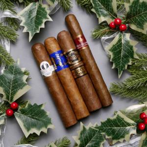 100 DAYS UNTIL CHRISTMAS - Scrooge Cigar Sampler - 4 Cigars