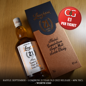 SEPTEMBER 2024 Competition Entry - Longrow 21 Year Old 2022 Release - 46% 70cl