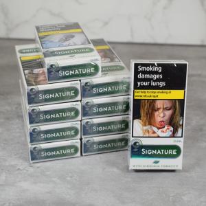 Signature Action (Formerly Dual Green) Cigar - 10 Packs of 10 (100 Cigars)