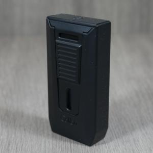 Colibri Slide Double Jet Flame Lighter - Matte Black