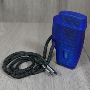 Xikar Stratosphere II Single Jet High Altitude Lighter - Blue