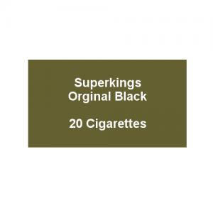 Superkings Original Black - 1 pack of 20 cigarettes (20)