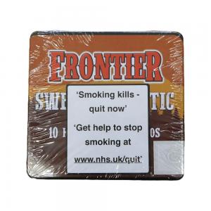 Frontier Cheroot Authentic (Formerly Sweet Aromatic) Cigarillos - Tin of 10