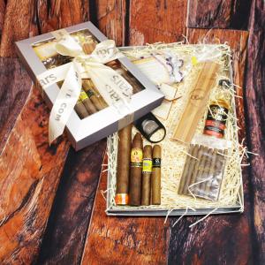 Team Work Gift Box Sampler - Cigars, Whisky & Accessories