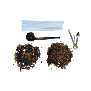 The Beginner’s Value Bundle Pipe Tobacco Sampler - Caro Brog Pipe & 2 x 10g
