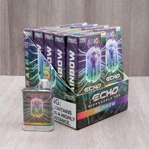 Uno Echo Disposable Vape Bar - Rainbow - 10 Pack